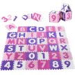 JUNA Puzzleszőnyeg 36 darab A-tól Z-ig és 0-tól 9-ig 36301