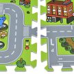 Habszivacs puzzle játszószőnyeg "City" 9 részes 36304