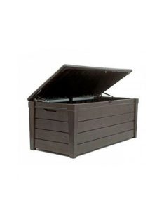   Curver Brightwood Storage Box kerti tároló doboz barna színben 230400