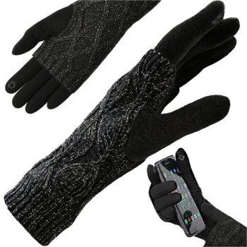 R6413 Touchscreen Gloves - Black