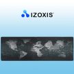Izoxis Egérpad billentyűzet szürke 8517