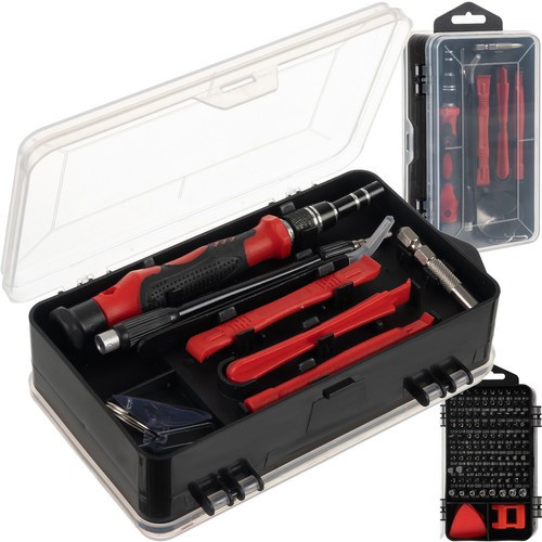 Bigstren 110 darabos szerszámkészlet finommechanikához 8645
