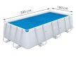 BESTWAY 58240 solar medencetakaró (9910)