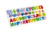 Kruzzel fából készült készségfejlesztő puzzle angol ábécé és számok 10979