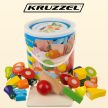 Kruzzel Fából készült aprítható zöldségek egy vödörben 12535