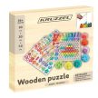 Fából készült puzzle - gyöngyök DU17252