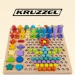 Fából készült puzzle - gyöngyök DU17252