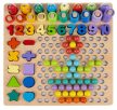 Fából készült puzzle - gyöngyök DU17252