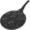 Ruhhy Palacsintasütő 7 lyukú emoji serpenyő 19317