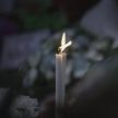 Fehér kúpos gyertya - 40 db-os készlet 20687