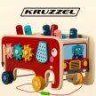 Kruzzel Fából készült elefánt 20349