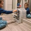 Kruzzel Zárható játéktároló autótartó tok W20313