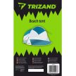 Trizand pop-up strandsátor 2 fős türkiz-fehér 190x120x90 cm 20974