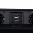 Izoxis USB aljzat az asztallapba rejthető dupla 21446