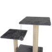 Purlov Macskabútor kaparófa 71cm szürke 21712