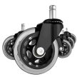 Malatec Irodaszék kerekek 5 db-os készlet 22077