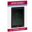 KRUZZEL 8,5"-os rajztábla, fekete 22454