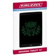 KRUZZEL 12"-os rajztábla, fekete 22456