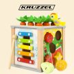 Kruzzel Fa színes készségfejlesztő oktatókocka 22566