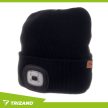 Trizand Téli sapka zseblámpával - fekete 22663