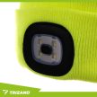 Trizand Téli sapka zseblámpával - sárga 22664