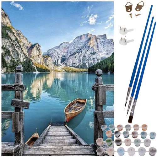 Maaleo Festés számok szerint 40x50 cm hegyek festmény 22785