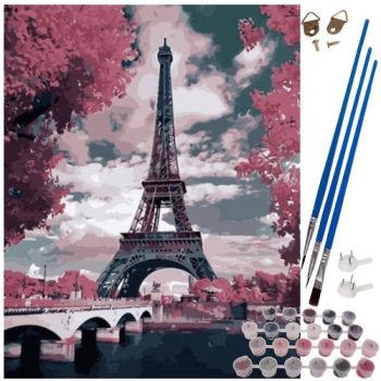   Maaleo Festmény számok szerint 40x50 cm Eiffel torony 22784