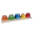 Kruzzel Fából készült forma válogató játék 22492