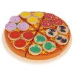 Kruzzel fából készült pizza készlet 22471