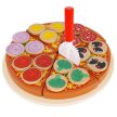 Kruzzel fából készült pizza készlet 22471