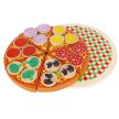 Kruzzel fából készült pizza készlet 22471