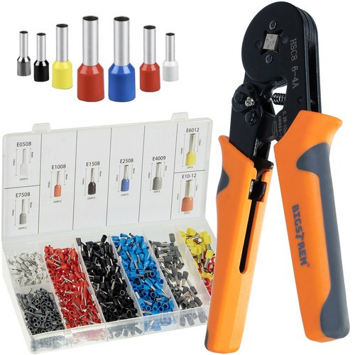 Bigstrene Krimpelő szerszám 0,25-10 mm2-es érvéghüvelyekhez 22717