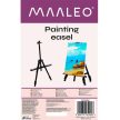 Maaleo A-alakú fekete fém festőállvány 23669
