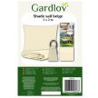 Gardlov Napellenző vitorla 3x2m - bézs 23163