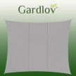 Gardlov téglalap napvitorla 4x3 m szürke 23143