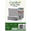 Gardlov téglalap napvitorla 4x3 m szürke 23143