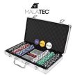 Malatec Póker - 300 zsetonos készlet tokban 23528
