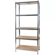 Malatec Tárolóállvány 5 polcos 180x90x40 cm 23768