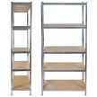Malatec Tárolóállvány 5 polcos 180x90x40 cm 23768