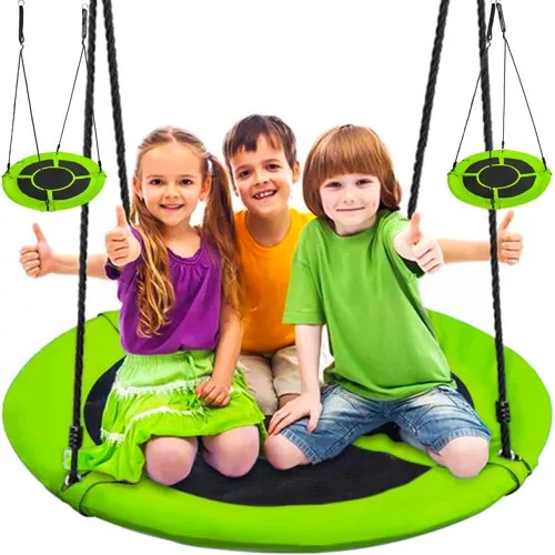 Malatec Fészekhinta 100 cm zöld-fekete 23514