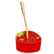 Kruzzel Fa eper játék 22411