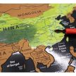 Malatec Világtérkép zászlókkal + kiegészítőkkel 23442