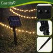 Gardlov Napenergiás girland melegfehér fény 15m IP44 24007