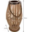 Gardlov bambusz rattan kültéri lámpa 24282