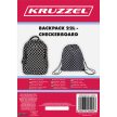 Kruzzel 22 literes hátizsák - sakktábla mintás 24530