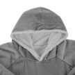 Ruhhy XXL oversize flanel pulóver takaró 2in1 szürke 24402
