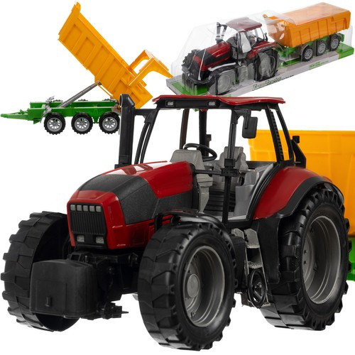 Kruzzel Mezőgazdasági traktor pótkocsival 24711