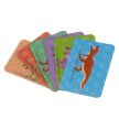 Kruzzel Mágneses puzzle dinoszauruszok 24730