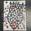 Kruzzel fából készült puzzle Bagoly 24551