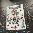 Kruzzel fából készült puzzle farkas 24552